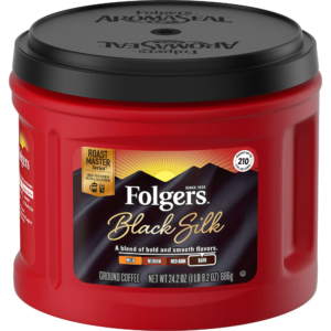 Folgers Black Silk Ground Coffee