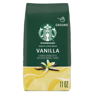 Starbucks Arabica Beans Vanilla, Light Roast, Ground Coffee